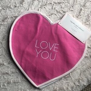 Cupcakes and Cashmere Valentines Heart Placemats